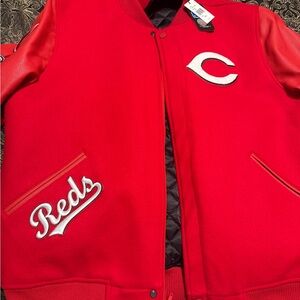 Red Varsity Jacket
